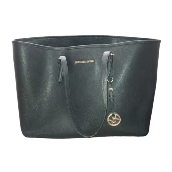 MICHAEL KORS PRE-LOVED Jet Set Saffiano Leather Tote Bag - Picture 1 of 9